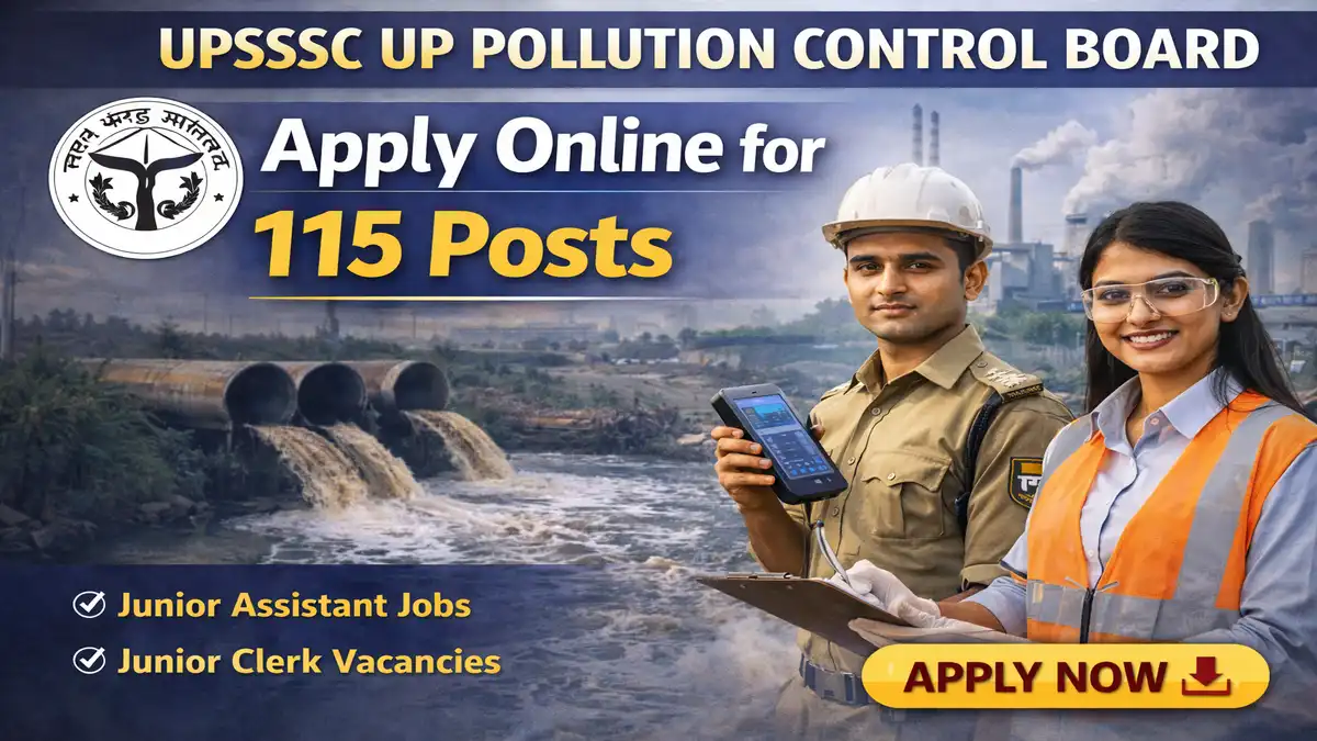 UPSSSC UP Pollution Control Board Recruitment