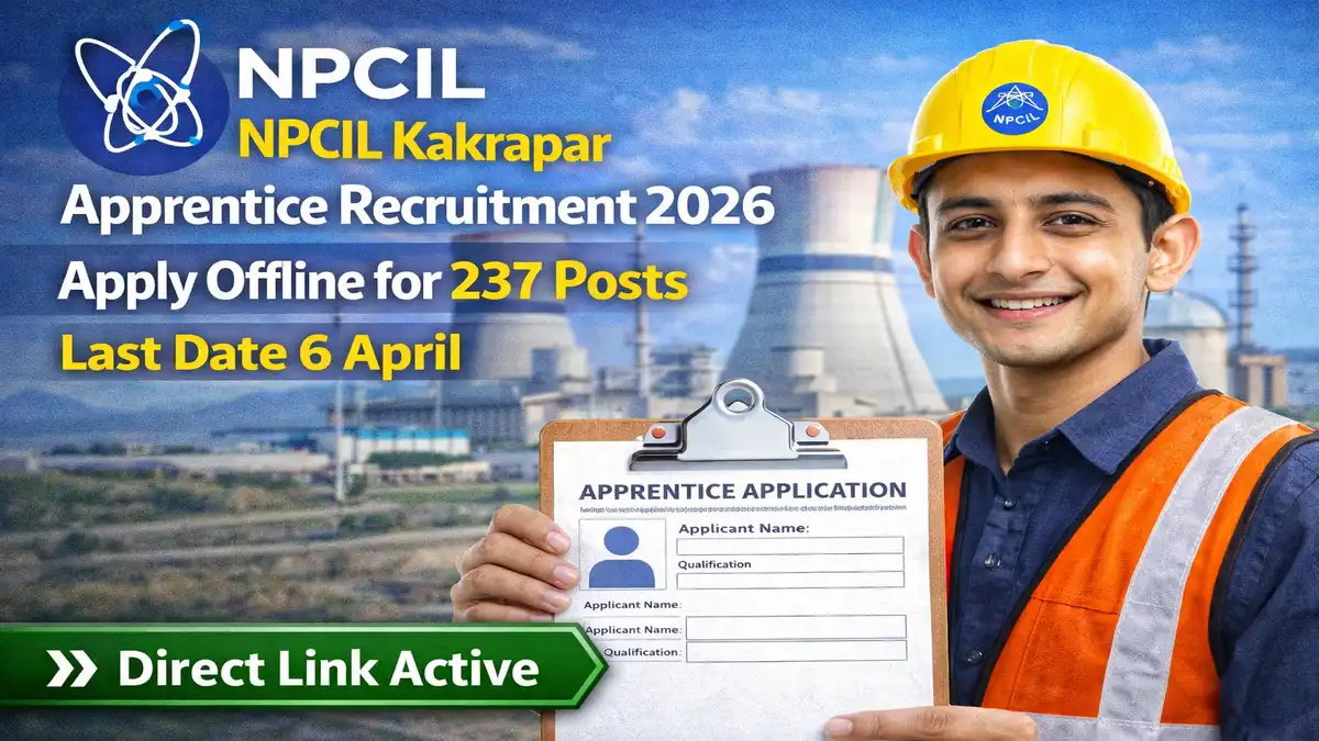 NPCIL Kakrapar Apprentice Recruitment 2026