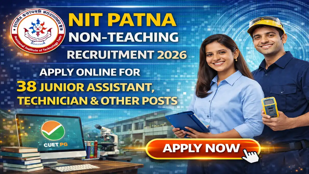 NIT Patna Non-Teaching Recruitment 2026