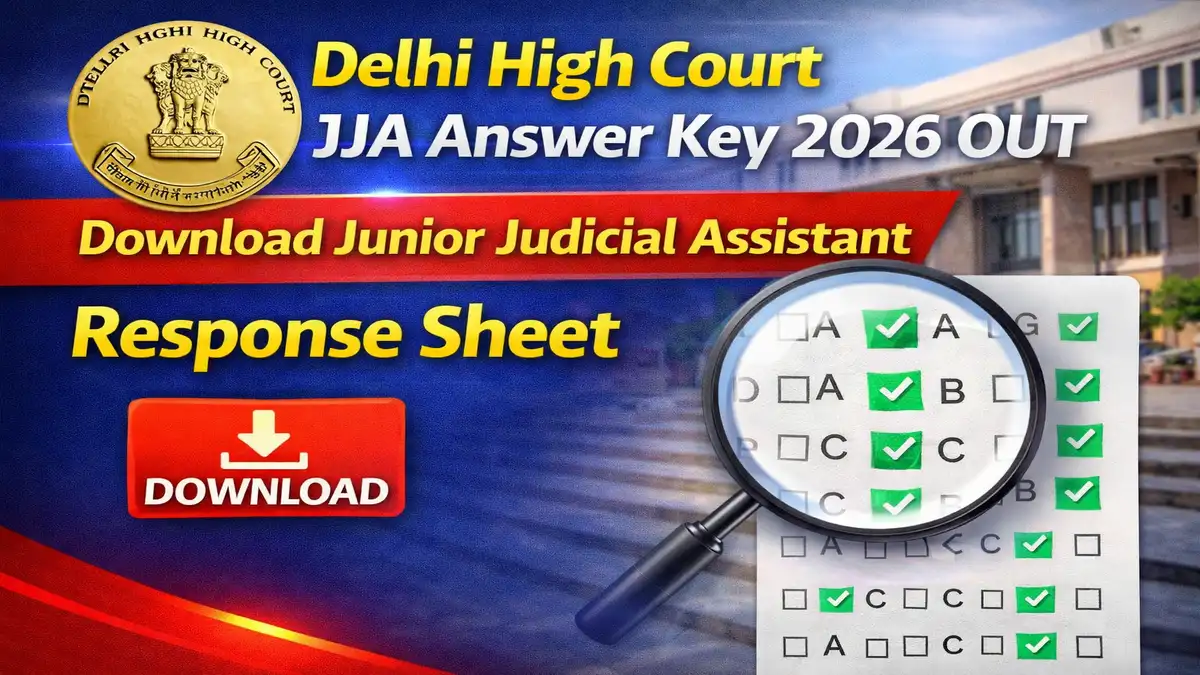 Delhi High Court JJA Answer Key 2026