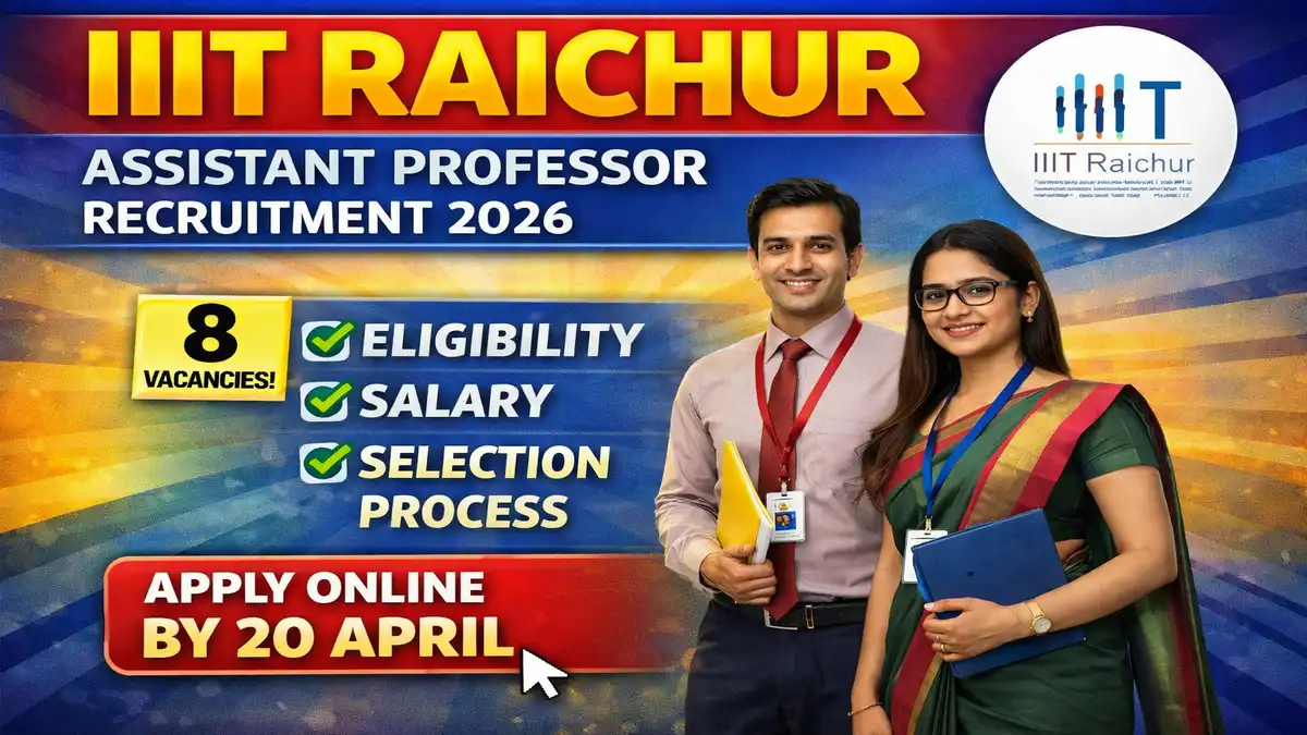 IIIT Raichur Assistant Professor Recruitment