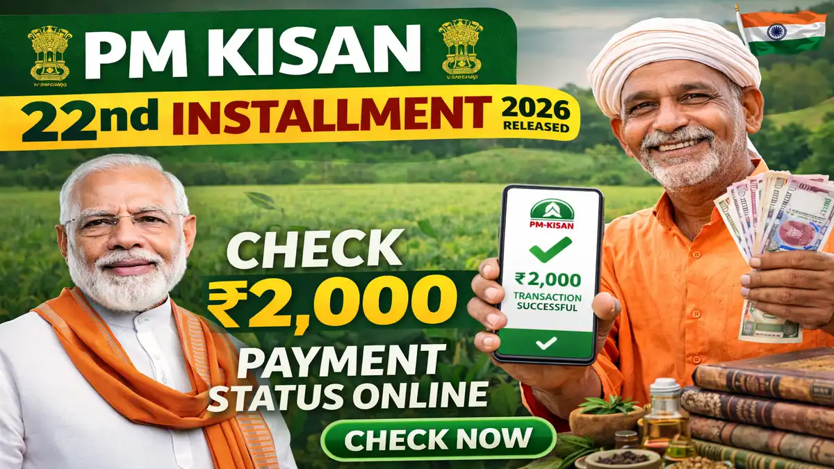 PM Kisan 22nd Installment 2026