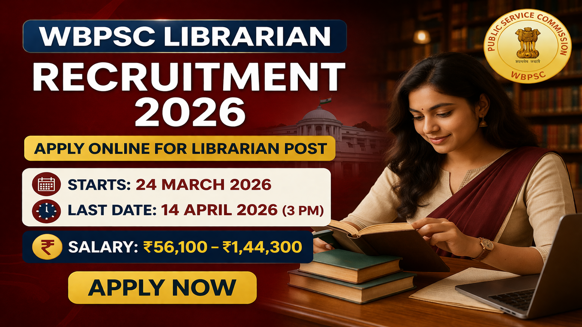 WBPSC Librarian Recruitment 2026