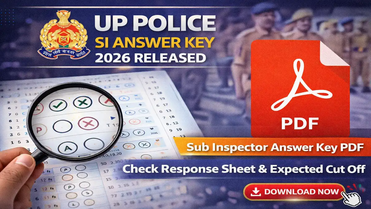 UP Police SI Answer Key 2026