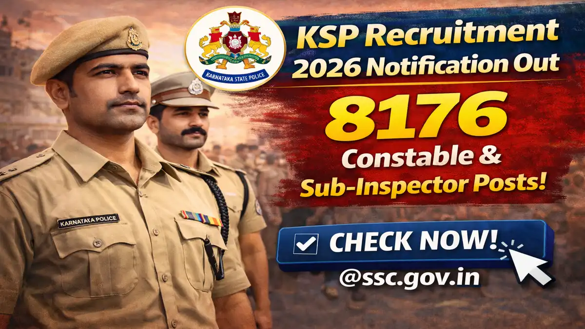 KSP Recruitment 2026