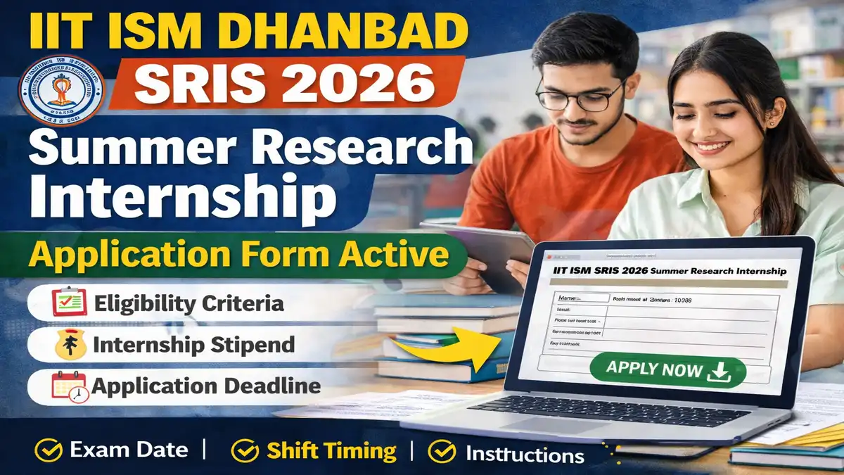 IIT ISM Dhanbad SRIS 2026