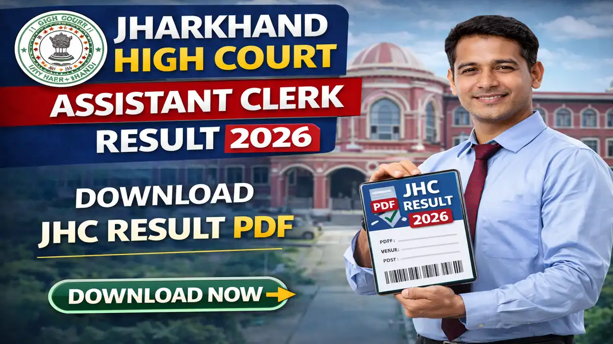 Jharkhand High Court Assistant Clerk Result