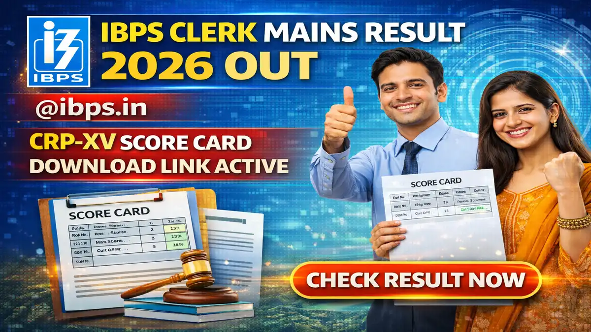 IBPS Clerk Mains Result 2026