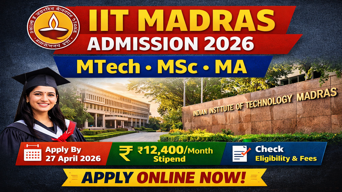 IIT Madras Admission 2026