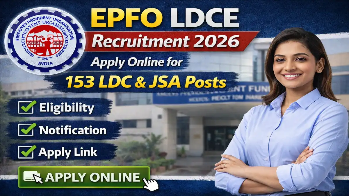 EPFO LDCE Recruitment 2026