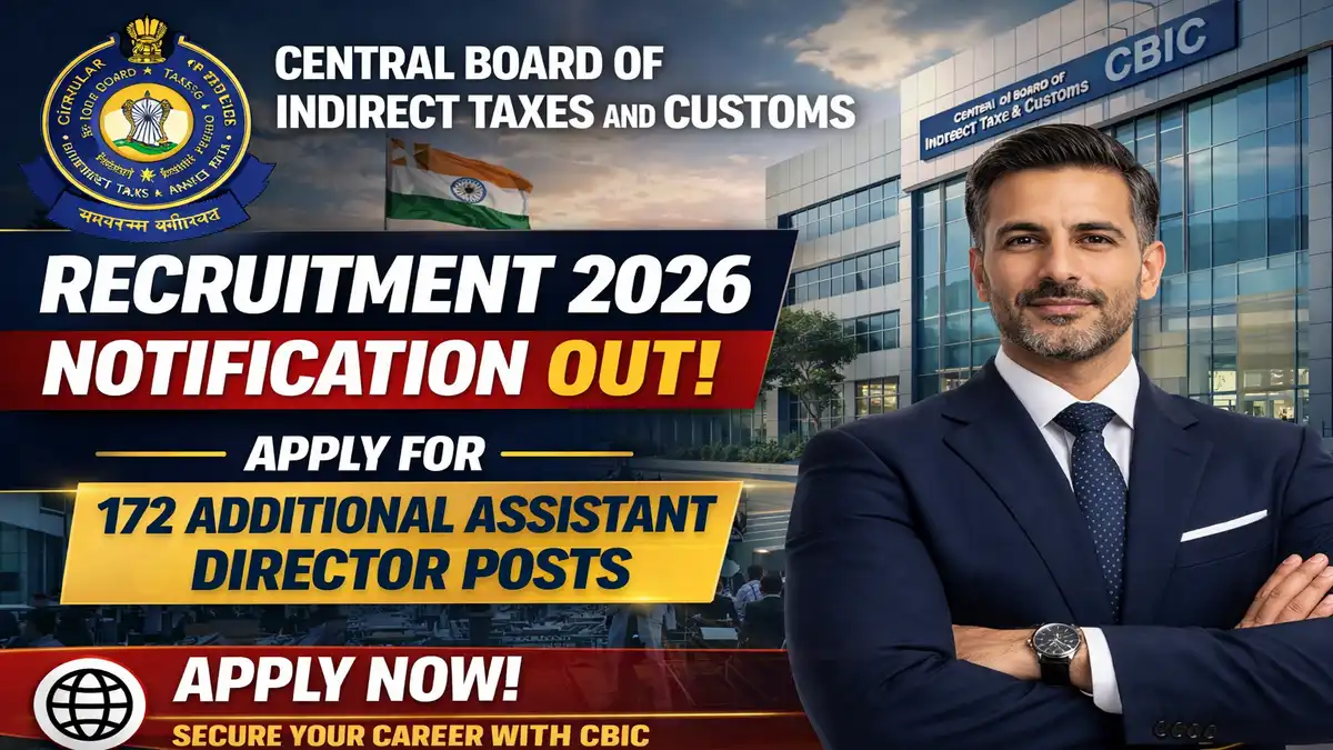 DGPM CBIC Additional Assistant Director