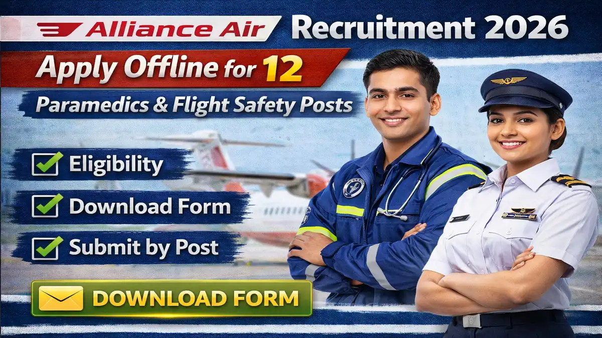 Alliance Air Recruitment 2026 