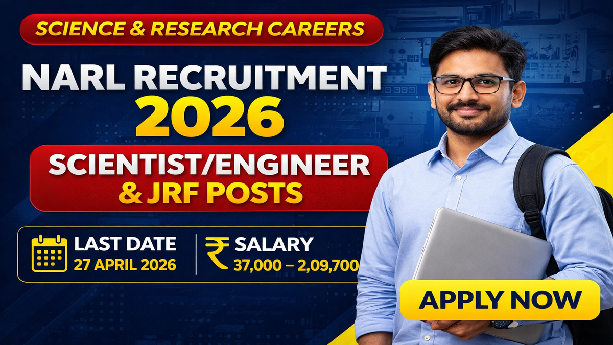 NARL Recruitment 2026