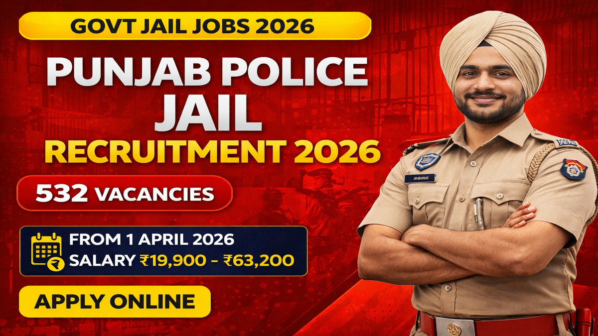 Punjab Jail Warder Recruitment 2026