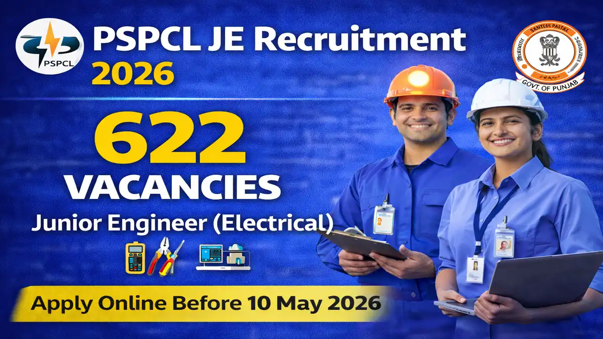 PSPCL JE Recruitment 2026