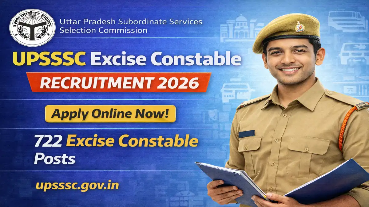 UPSSSC Excise Constable Recruitment 2026
