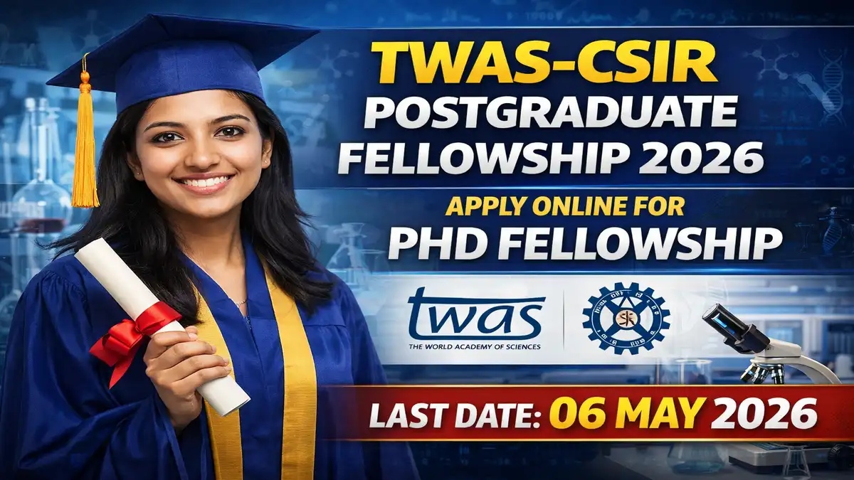 TWAS-CSIR Postgraduate Fellowship 2026