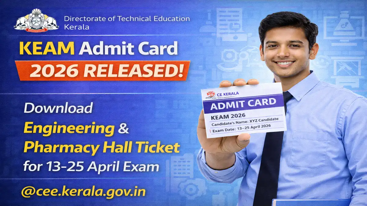 KEAM Admit Card 2026