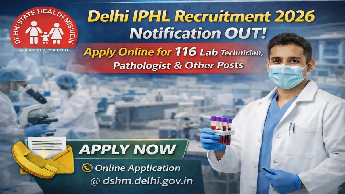 Delhi IPHL Recruitment 2026