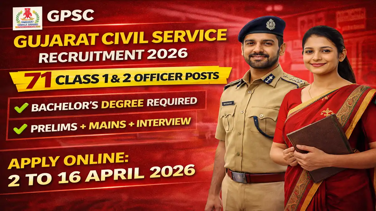 Gujarat Civil Service Recruitment 2026
