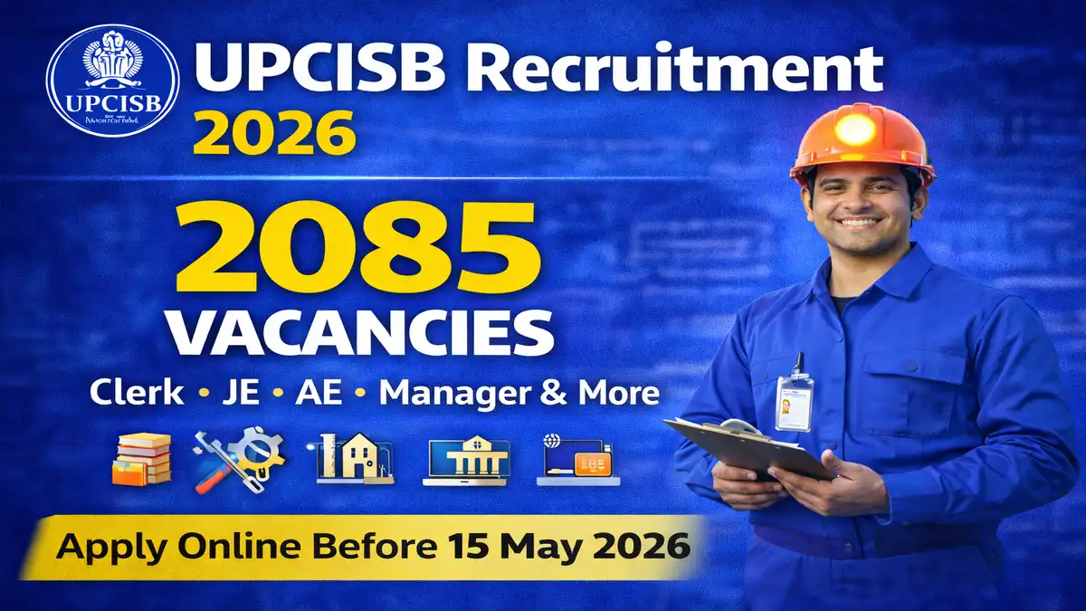 UPCISB Recruitment 2026