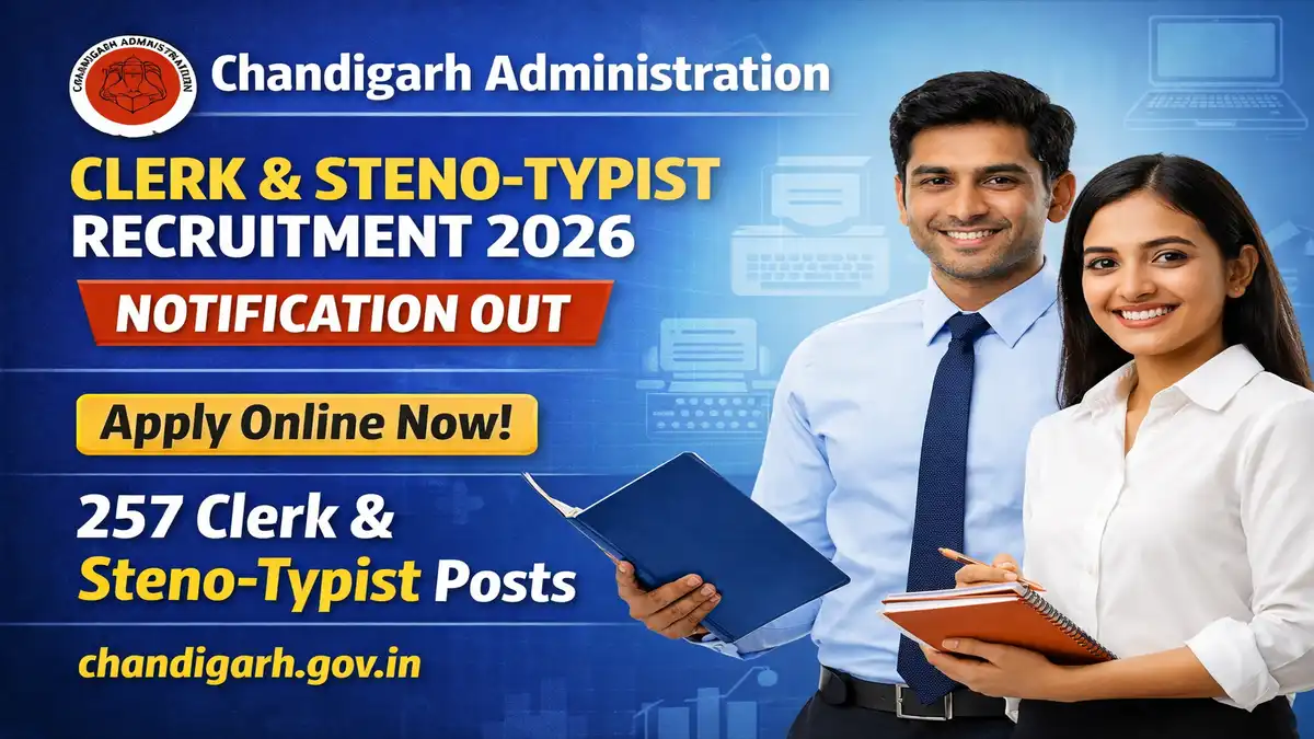 Chandigarh Administration Clerk & Steno-Typist