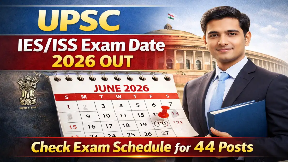 UPSC IES/ISS Exam Date 2026