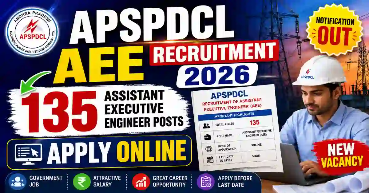 APSPDCL AEE Recruitment 2026