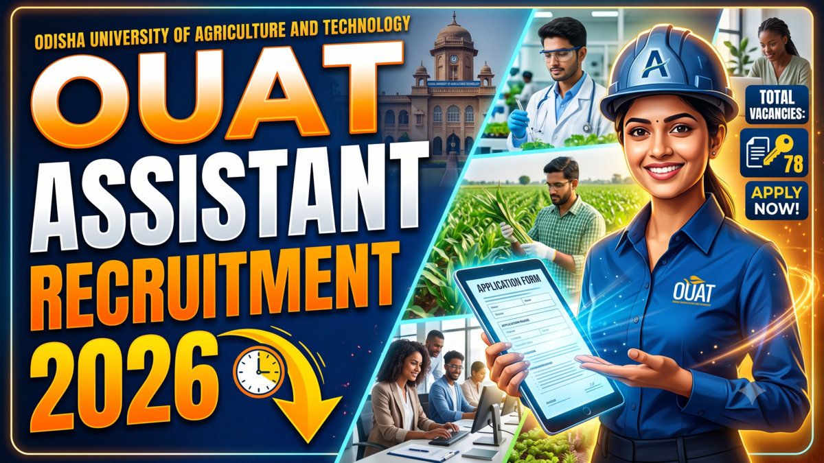 OUAT Assistant Recruitment 2026