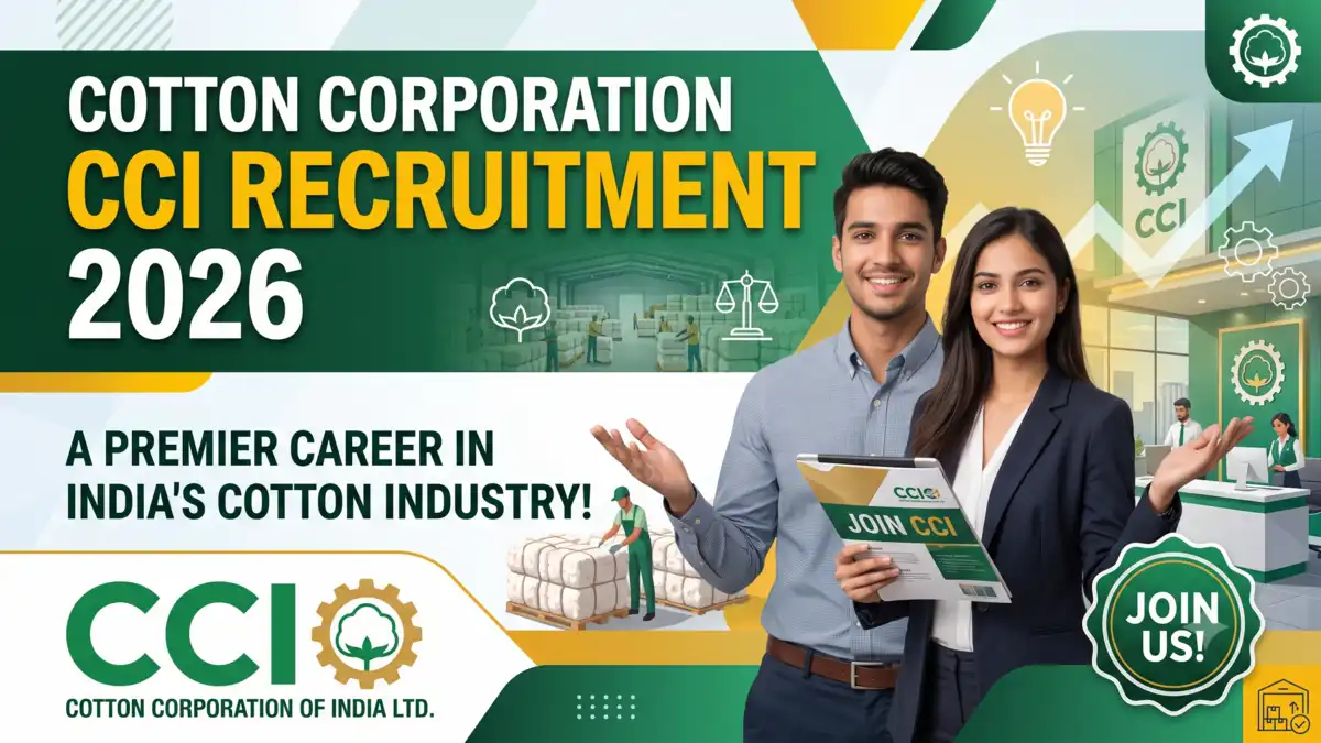 Cotton Corporation CCI Recruitment 2026