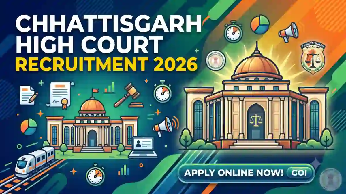 Chhattisgarh High Court Recruitment 2026