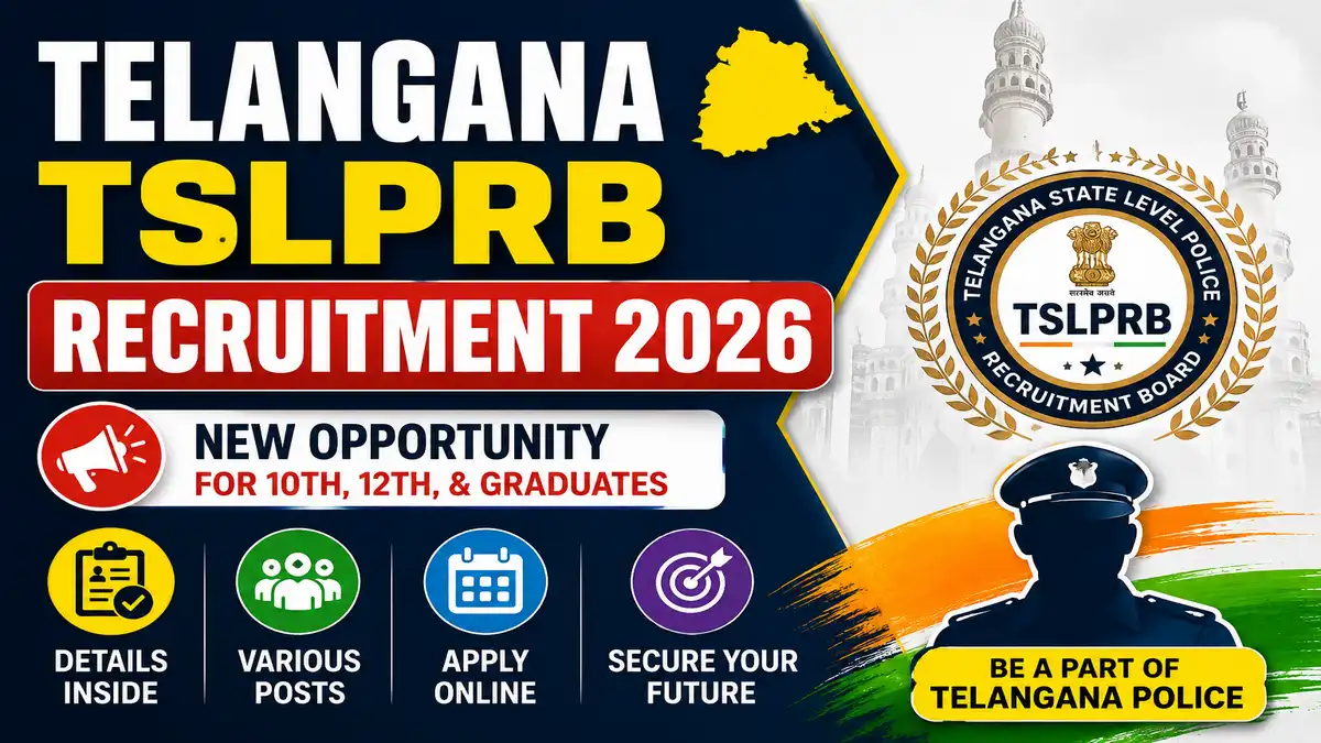 Telangana TSLPRB Recruitment 2026