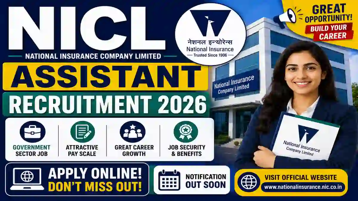 NICL Assistant Recruitment 2026