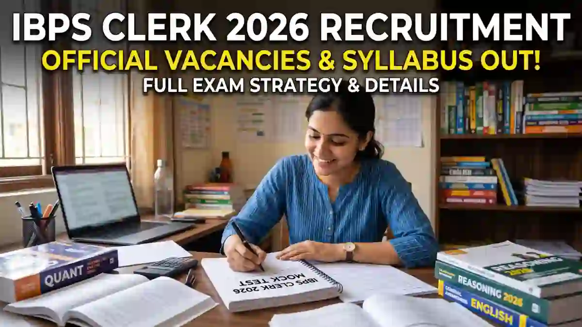 IBPS Clerk Recruitment 2026